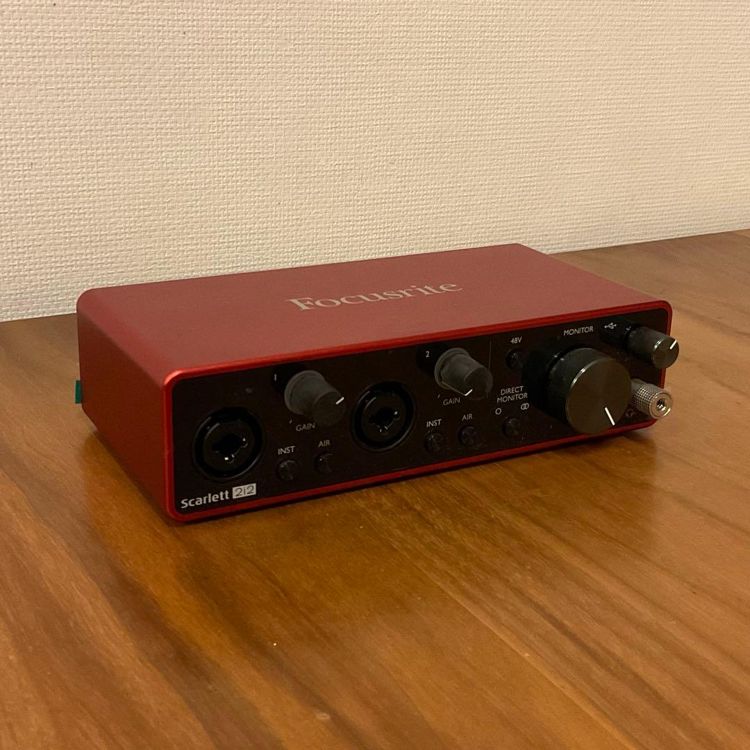 DTM・DAW Focusrite Scarlett 2i2 gen3