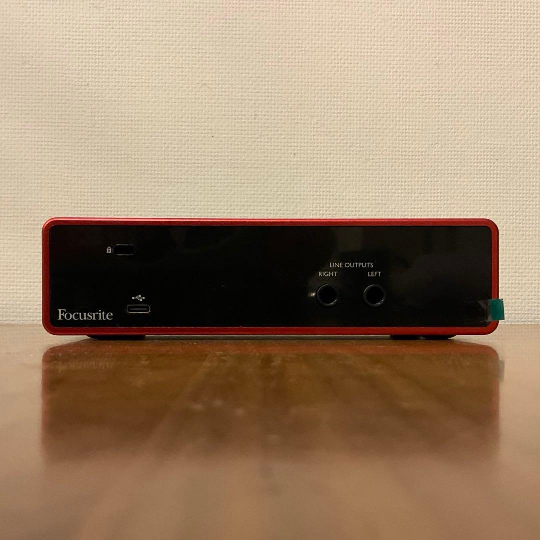 DTM・DAW Focusrite Scarlett 2i2 gen3
