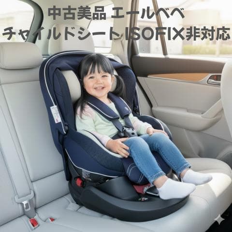 【送料込】エールベベ KURUTTO5s チャイルドシート ISOFIX非対応