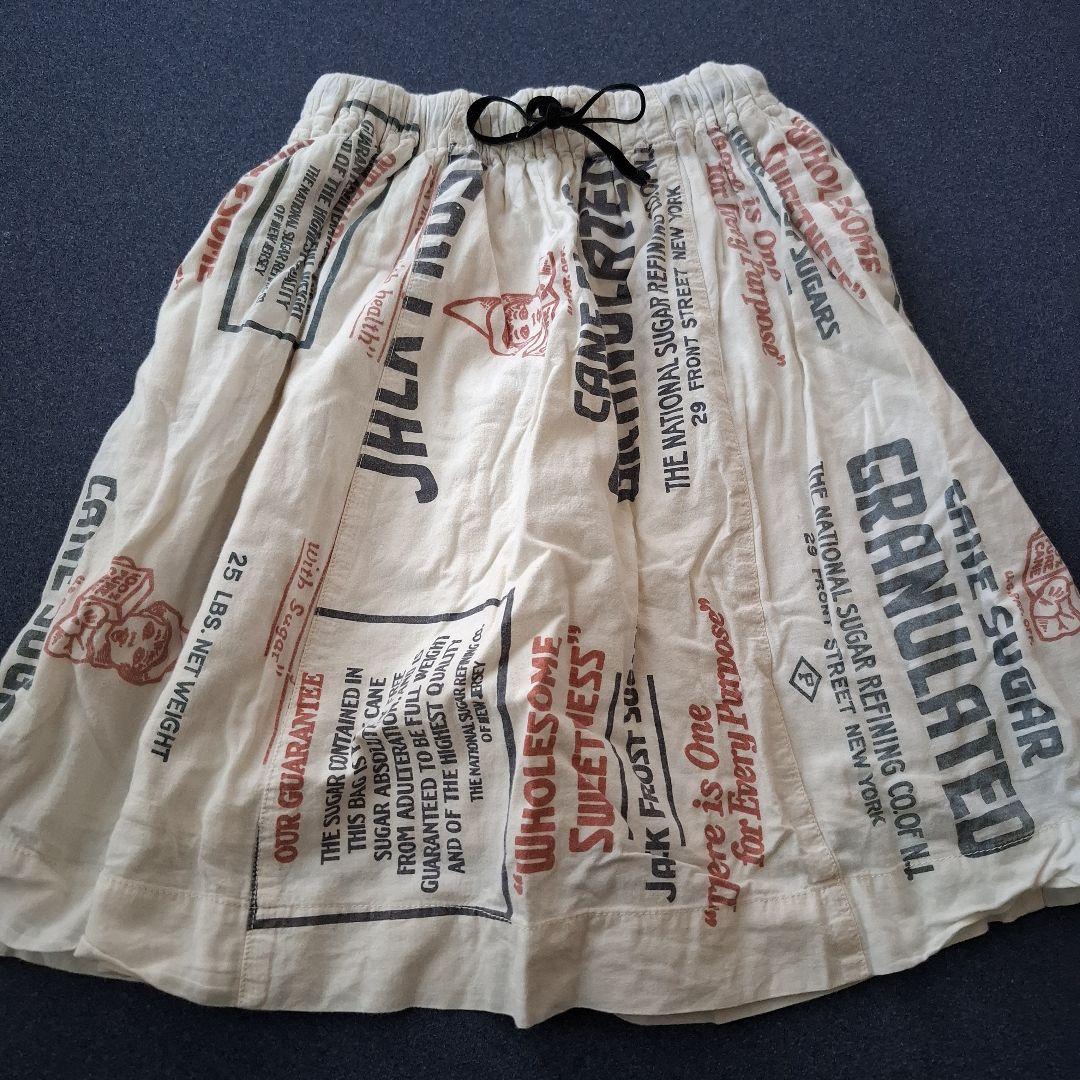 DENIM DUNGAREE スカート130