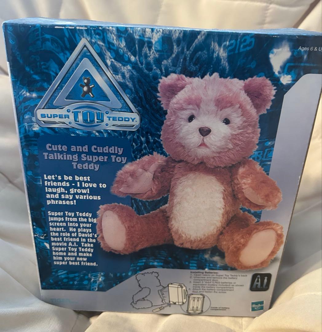 映画AI グッズ　トーキング　テディ　ぬいぐるみ　SF映画