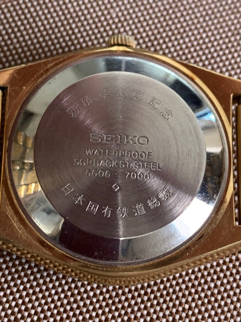 セイコー 腕時計　ロードマチック　5606-7010 自動巻　稼動品