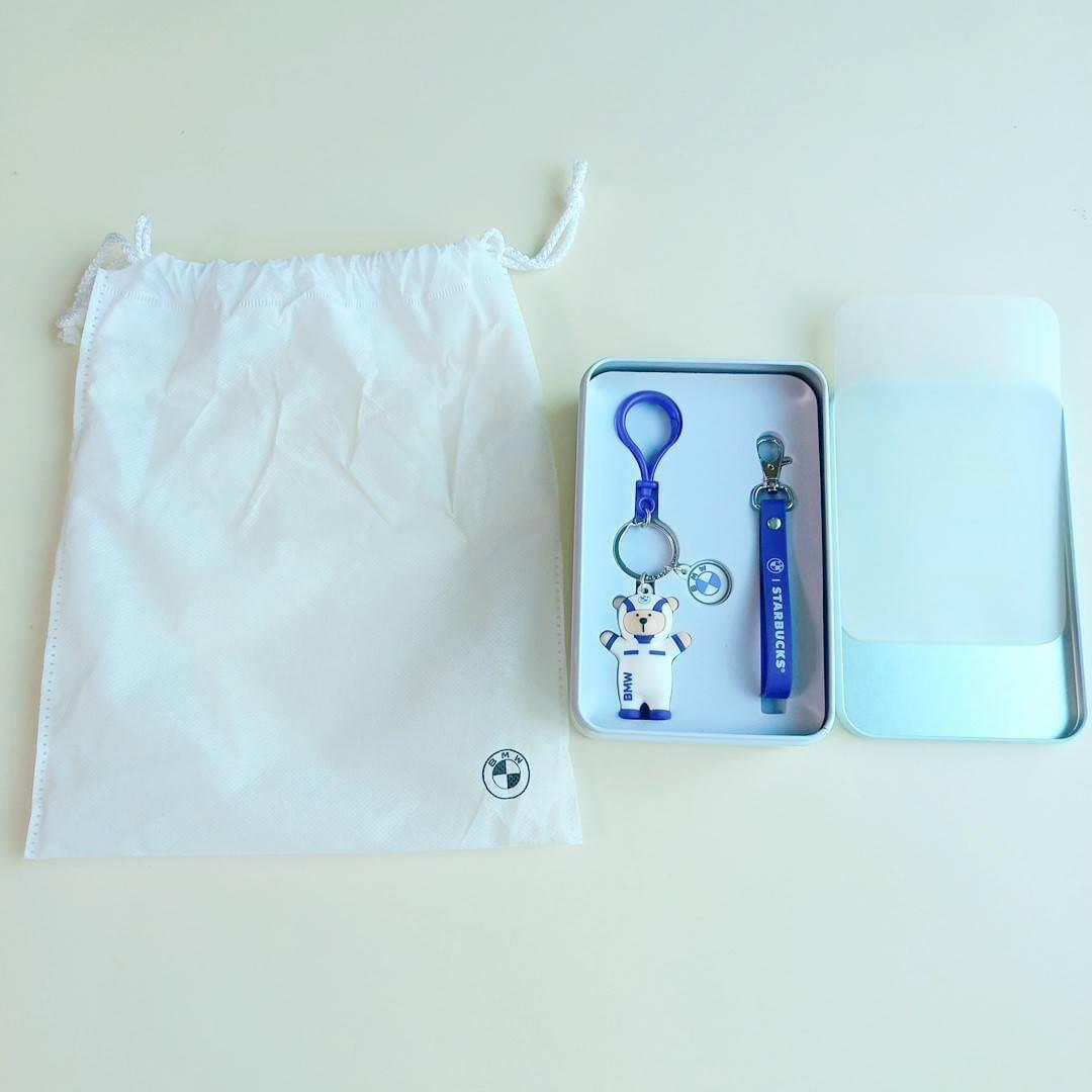 レア 入手困難品 韓国スタバ BMW キーホルダー ノベルティ