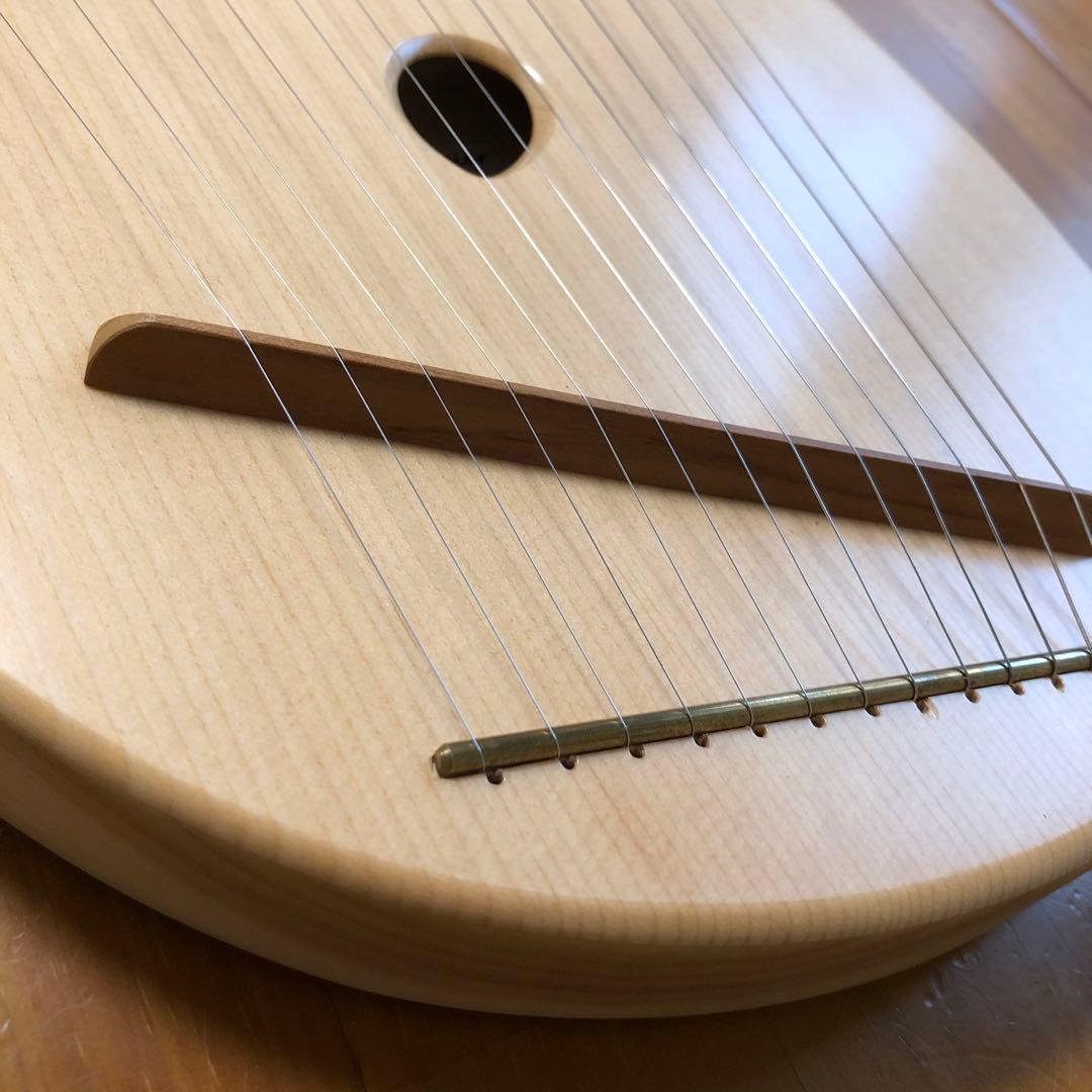 【美品】三創 13弦ライアー