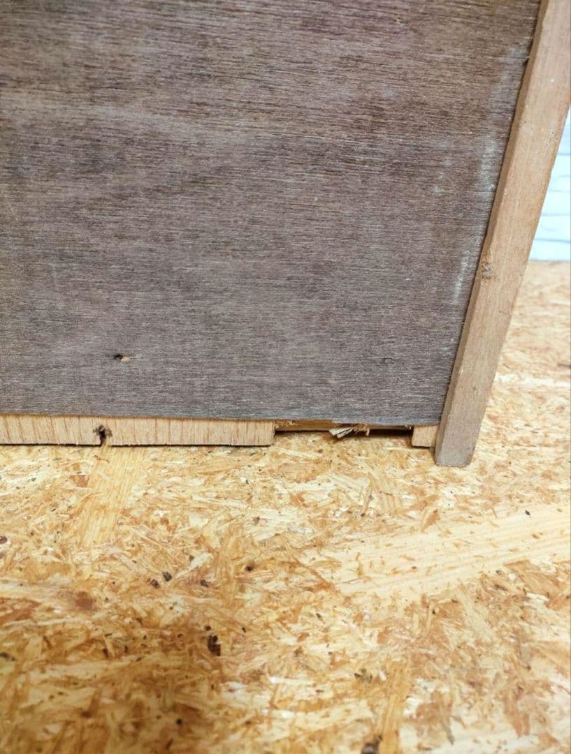 ヴィンテージ　無垢材　棚　清掃済み　アンティーク　レトロ　キャビネット