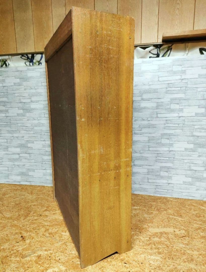 ヴィンテージ　無垢材　棚　清掃済み　アンティーク　レトロ　キャビネット