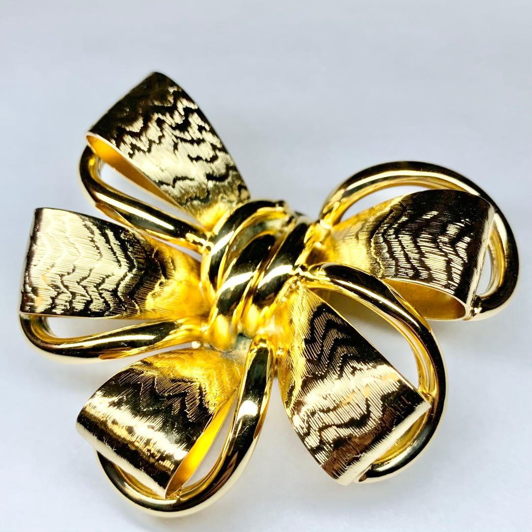 希少 Grosse DIPLOME D'HONNEUR ブローチ リボンフラワー