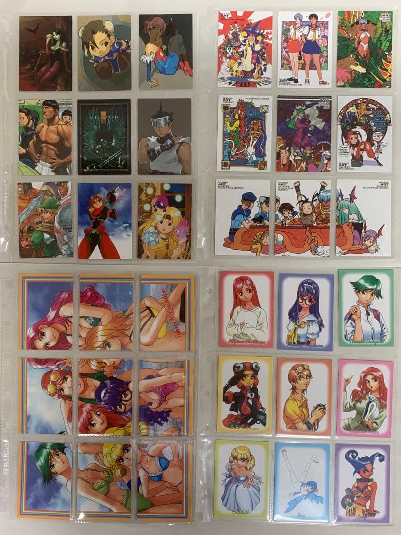 カードダスマスターズ　ALL CAPCOM WORLD 98 コンプリートセット
