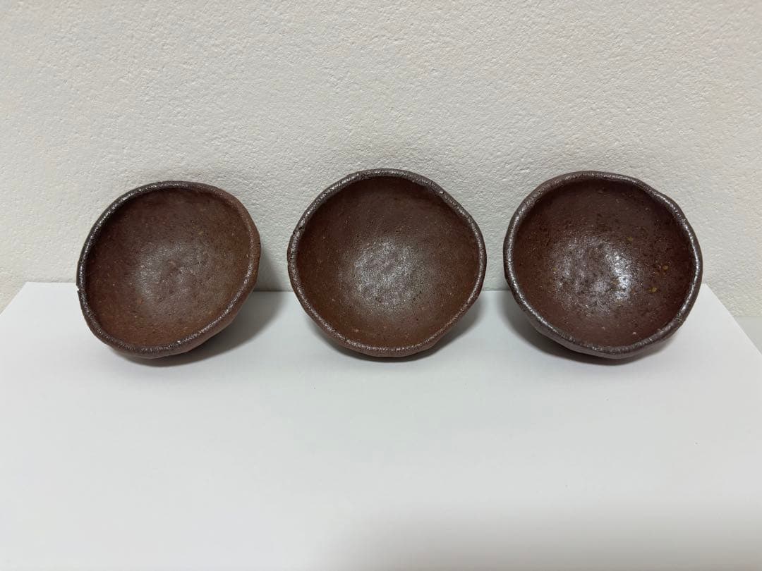 ⑦備前焼 宝瓶  宝瓶セットぐい呑 湯呑み 酒杯 湯冷まし 手びねり 登り窯 竹