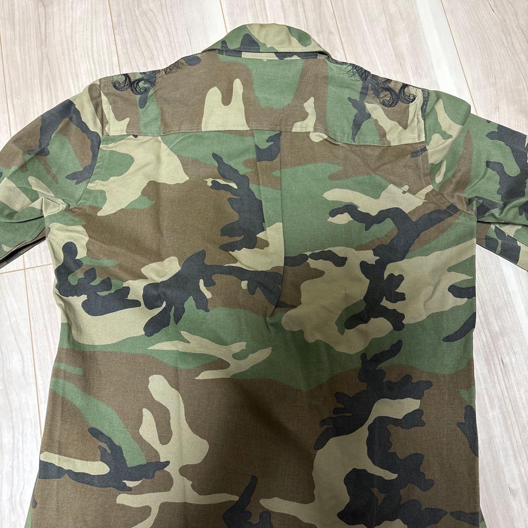 PHENOMENON 迷彩柄刺繍長袖シャツ