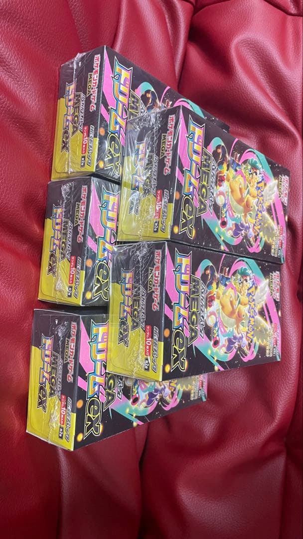 MEGAドリーム ex シュリ付き 5箱セット