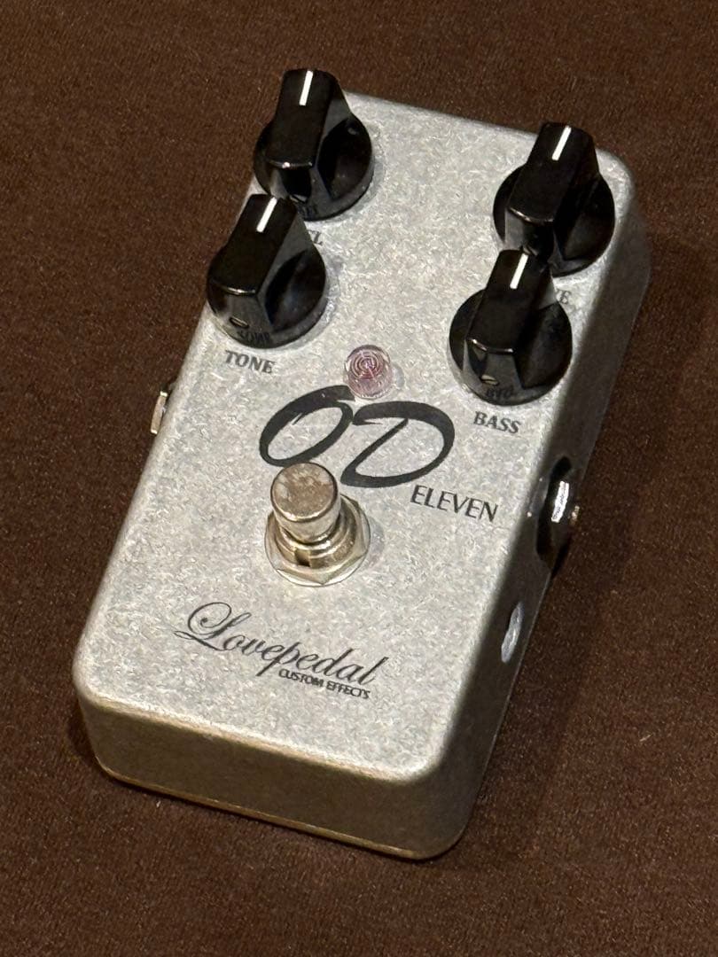 Love Pedal OD Eleven エフェクター RAW Silver