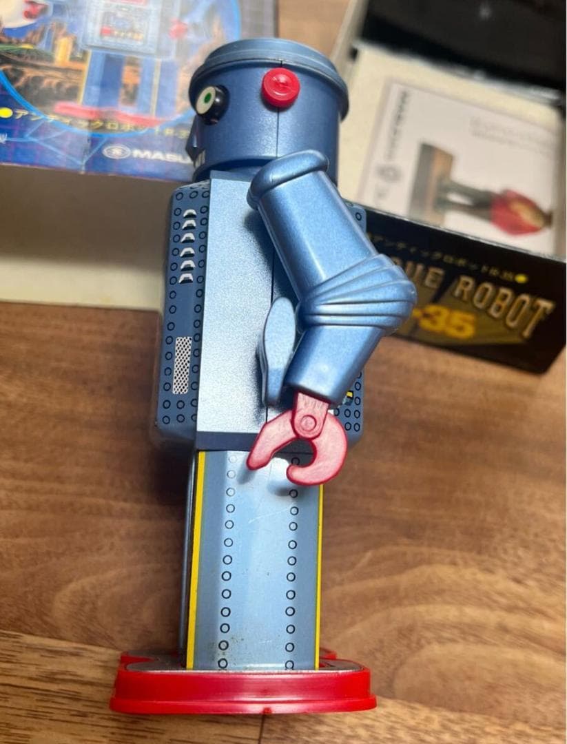 美品 MASUDAYA アンティークロボット R-35 1984年 ゼンマイ走行