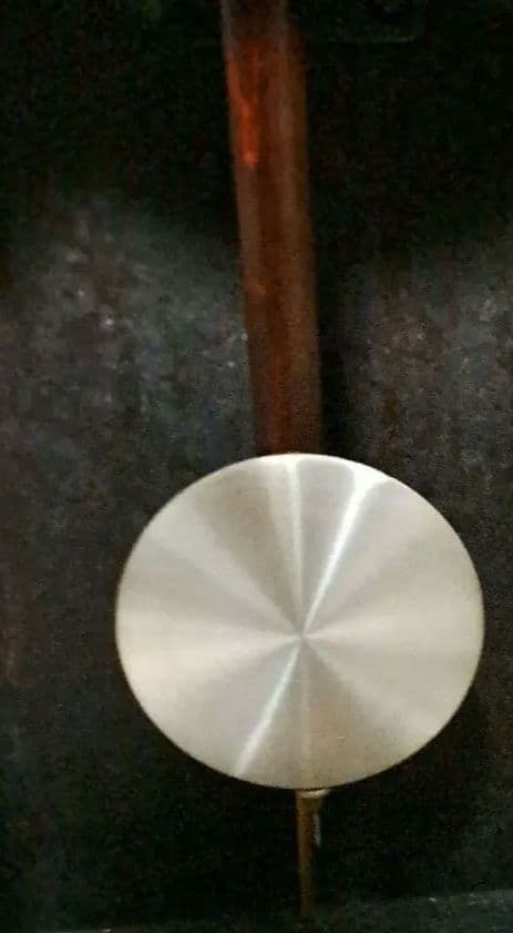 【希少 稼働品】meiji 明治 大型 掛時計ゼンマイ式 昭和レトロ