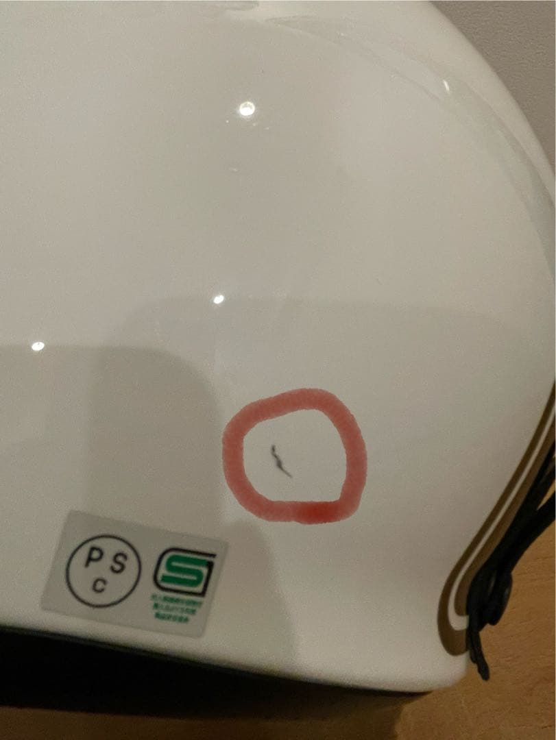 SHOEI ジェットヘルメット ホワイト・ブラック