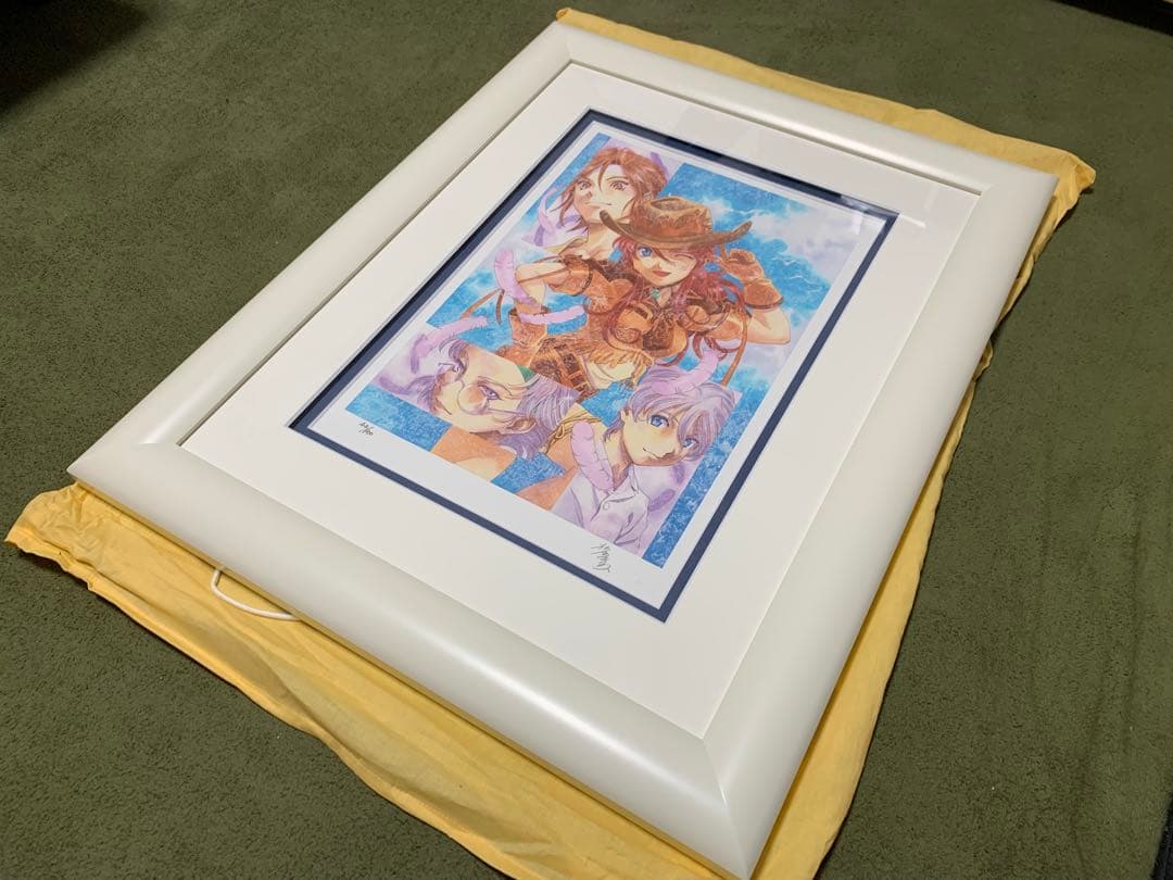 サクラ大戦　夏　sunny summer リトグラフ