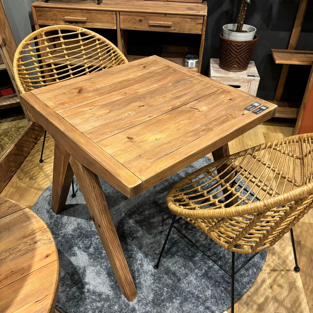 CRASH様お引取専用　古木テーブル　アンティーク　レトロ　作業台　天然木