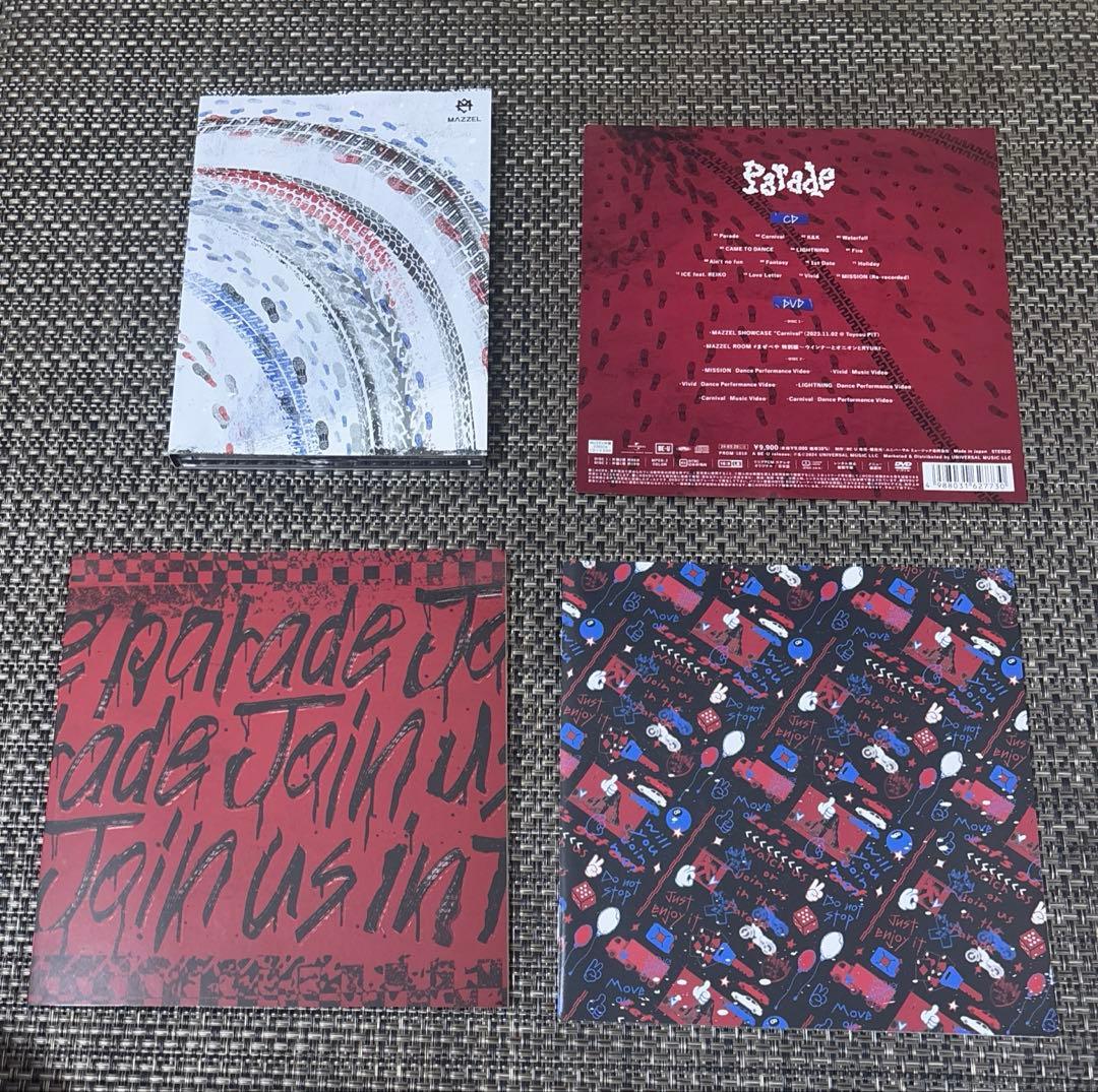 MAZZEL Parade MUZEUM盤 DVD ファンクラブ限定品 FC