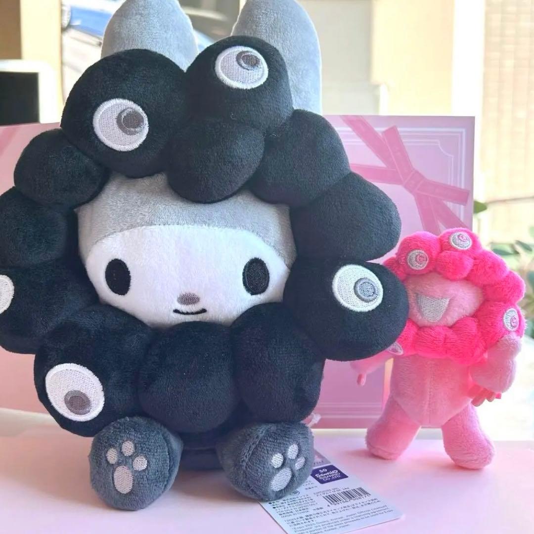 お顔厳選セット♡マイメロディM＆ピンク色ミャクミャク　ぬいぐるみ