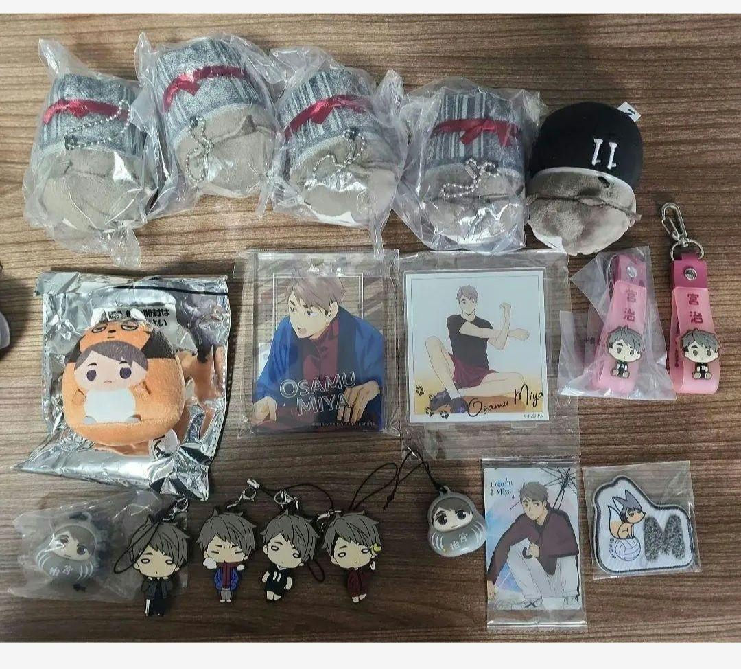ハイキュー 宮治 缶バッジ ぬいぐるみ まとめ売り①