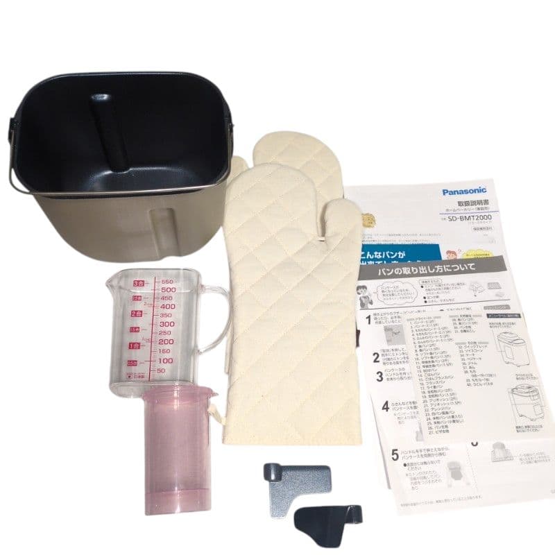 極美品 SD-BMT2000 付属品多数　24年　パナソニック　ホームベーカリー