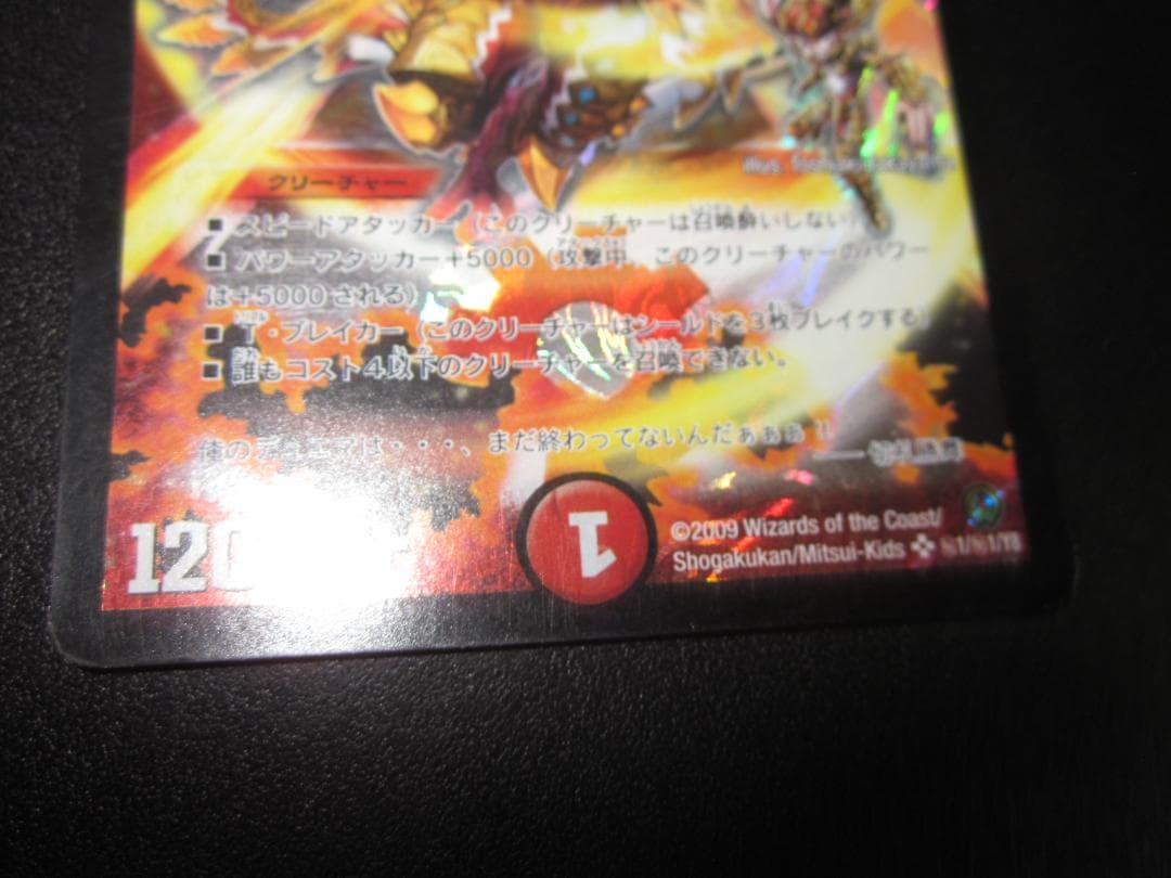 ぶっしー　ボルシャック・クロス・NEX　シークレット　整理番号、DM