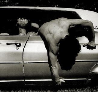 額装済/Car Lift Connecticut（クリス プライタス）/ポスター