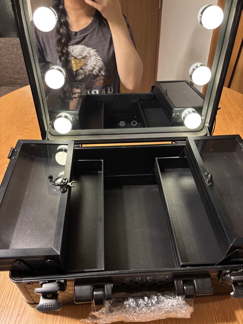 Francfrancフランフランヴァリーズ ハリウッドボックス S ブラック