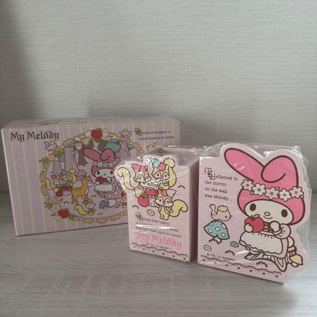 2012年 マイメロディ ブラシスタンド ストーリー サンリオ 木製