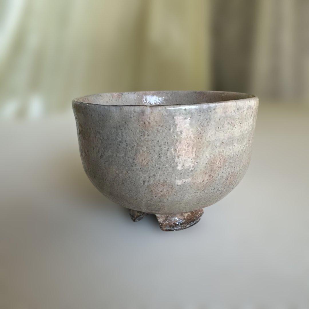 ★ 萩焼　茶盌　15代坂倉新兵衛　★ 銘：羽衣　★ 表千家14代而妙斎箱書