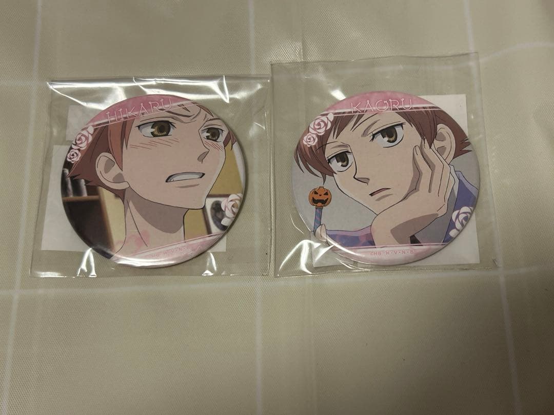 桜蘭高校ホスト部　くじメイト　缶バッジ　常陸院馨 光