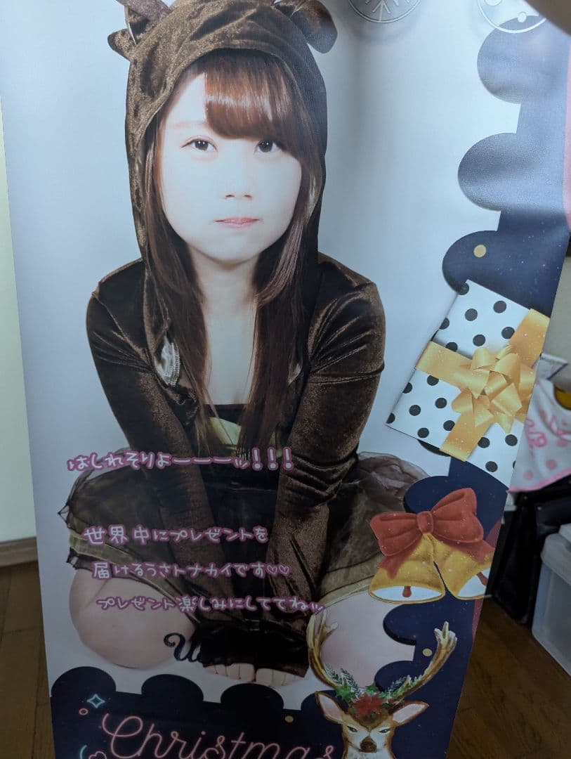 （現在非売品につきレア物）めいどりーみん　うさ　タペストリー10枚セット