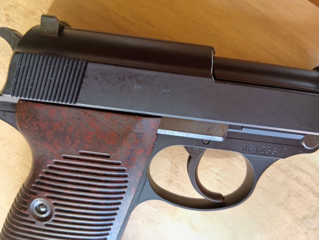 マルゼン P38 ガスガン ABS樹脂製安全出力基準適合製品ＪＡＳＧ