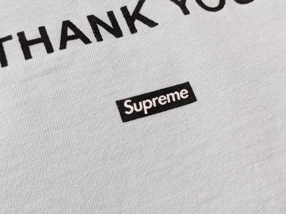 シュプリーム/半袖Tシャツ/ビッグロゴ/バック英字ロゴ/SIZE L