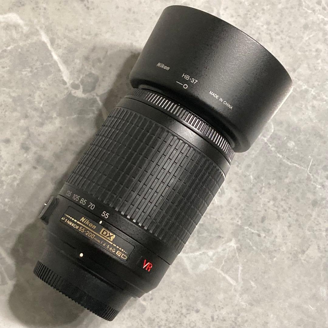 ⭐️美品⭐️ Nikon 55-200mm f/4-5.6G ED VR 望遠レンズ
