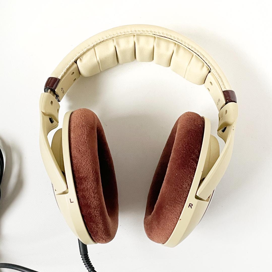 きれい ゼンハイザー HD598 有線ヘッドホン プリン