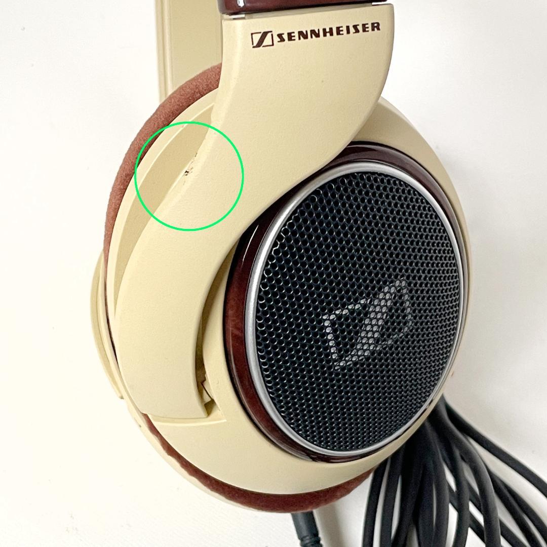 きれい ゼンハイザー HD598 有線ヘッドホン プリン