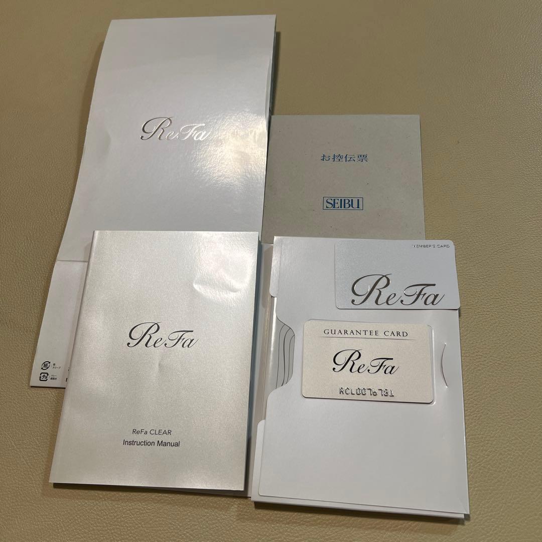 正規品ReFa CLEAR リファクリア 洗顔ブラシ ★新品付け替えブラシ付き★