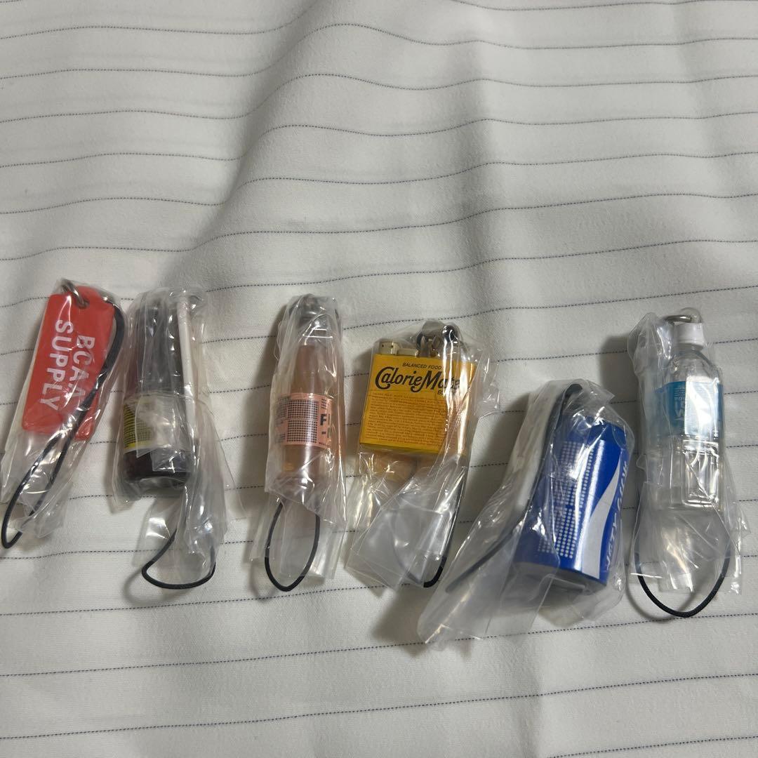 大塚製薬　ミニチュア　ストラップ　2007年　レトロ　キーホルダー