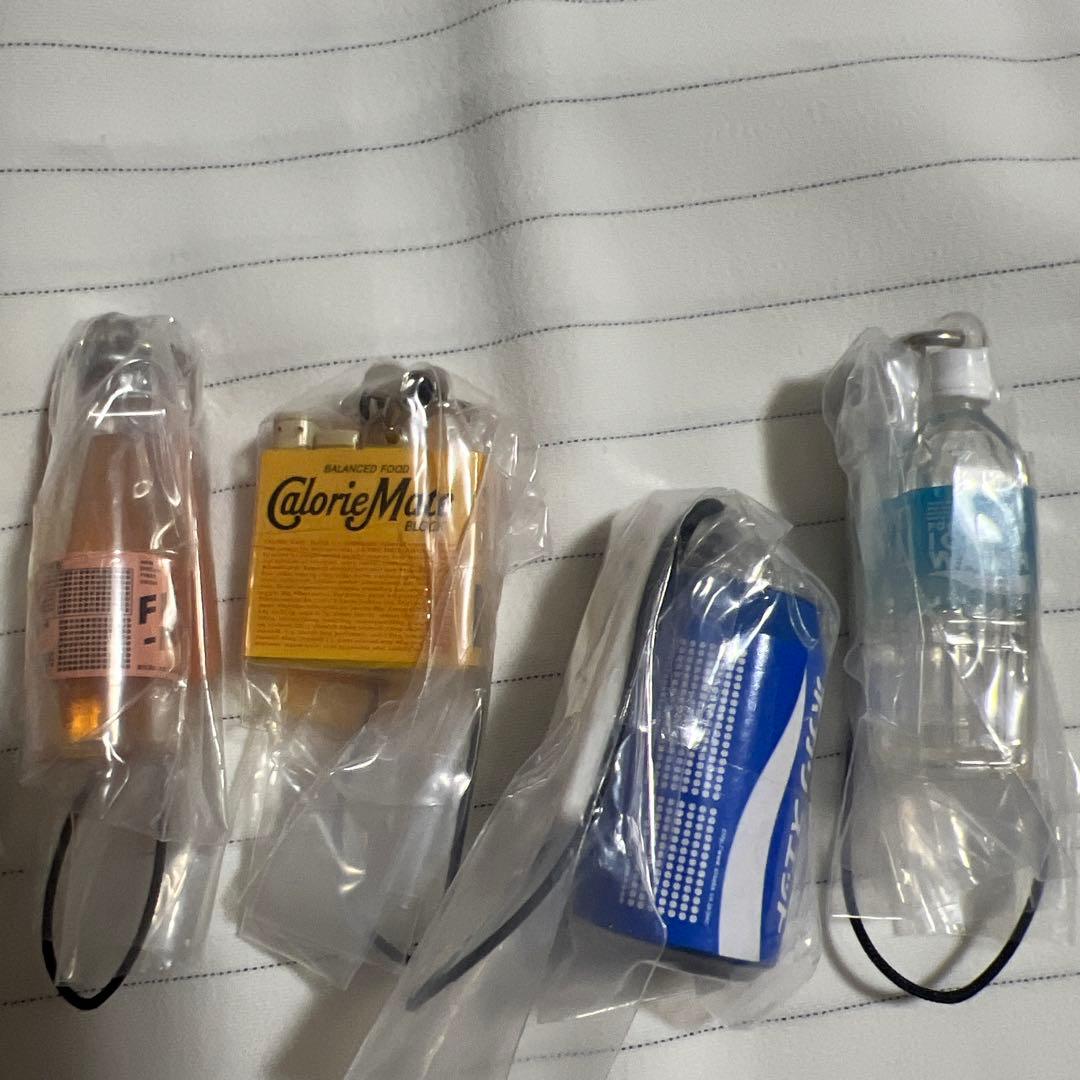 大塚製薬　ミニチュア　ストラップ　2007年　レトロ　キーホルダー