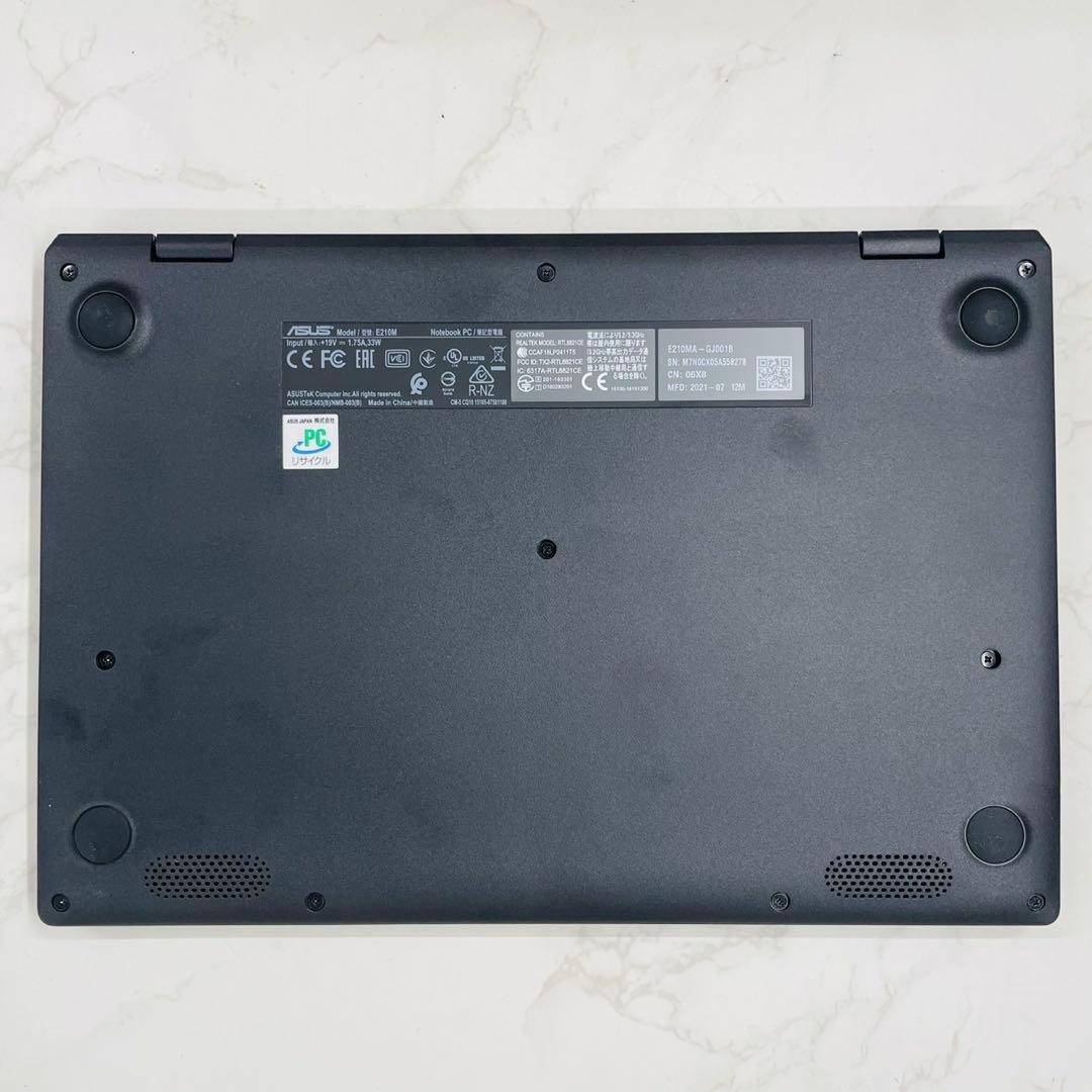 ASUS E210 Celeron N4020 4GB 64GB ノートPC