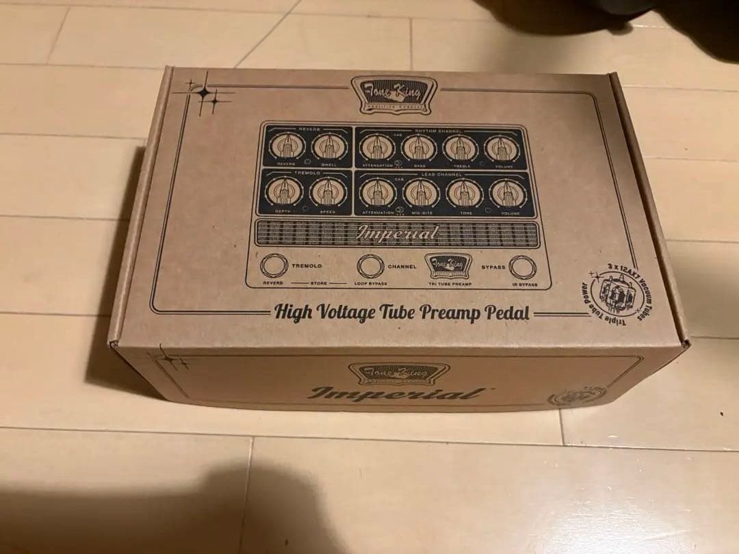 今日だけ値下げ　Imperial Ⅱ 真空管プリアンプペダル キングトーン