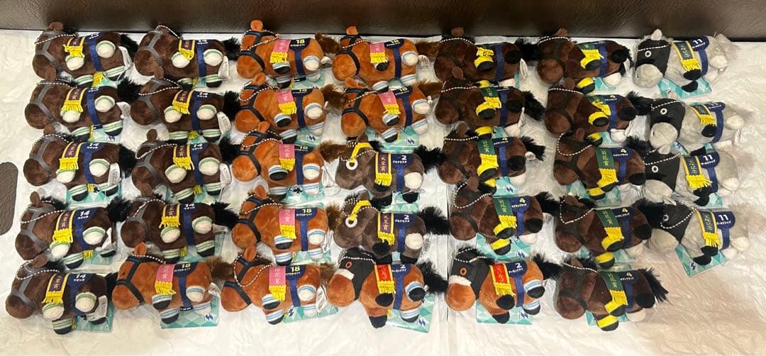 新品全6種59体セット サラブレッドコレクション ぷちマスコットボールチェーン２