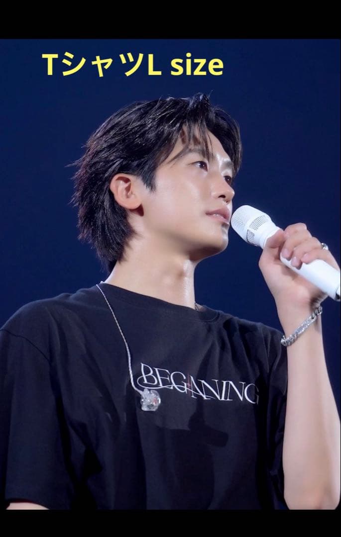 パクヒョンシク　beginningTシャツ　ブラック完売品