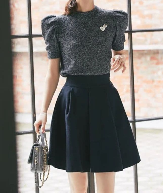 美品　SEVENTEN　セブンテン　キュロットスカート