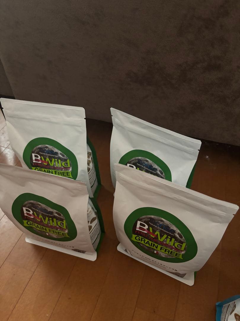 B-Wild グレインフリー ドッグフード 4袋セット
