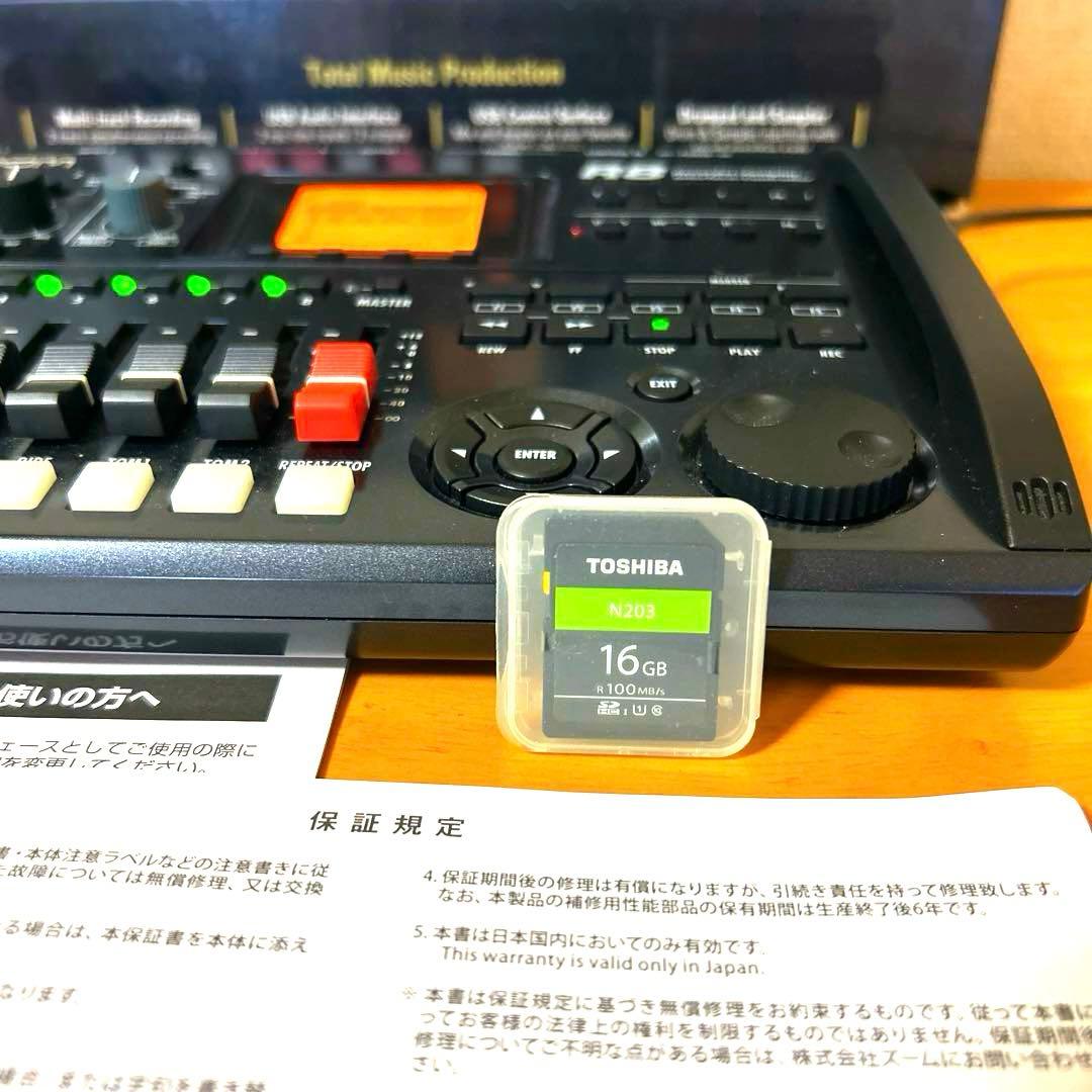 ZOOM R8 MTR ズーム マルチトラックレコーダー 美品 期間限定特別価格