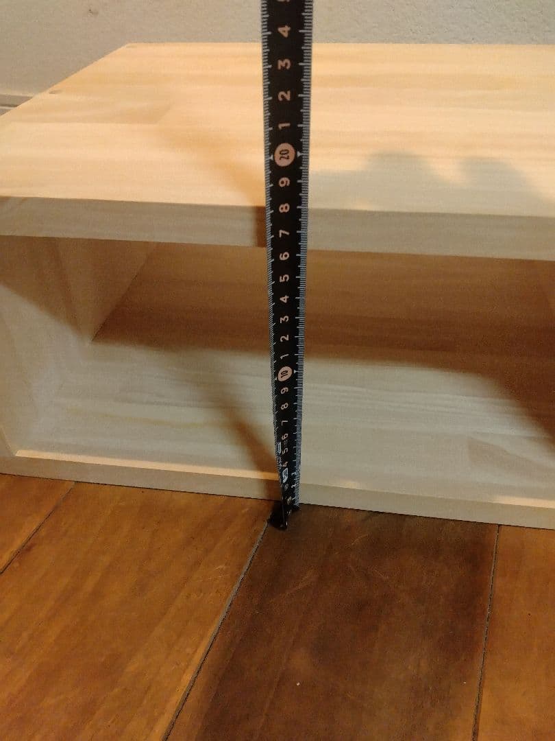 木製　ハンドメイド　オーダー　ロの字　引き出し　棚　シェルフ　ラック