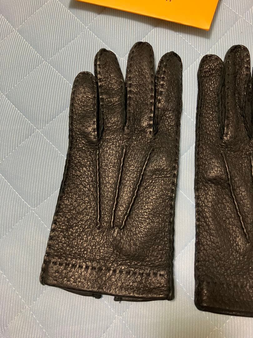 み*た様 メローラ　グローブ　手袋　ペッカリー　黒