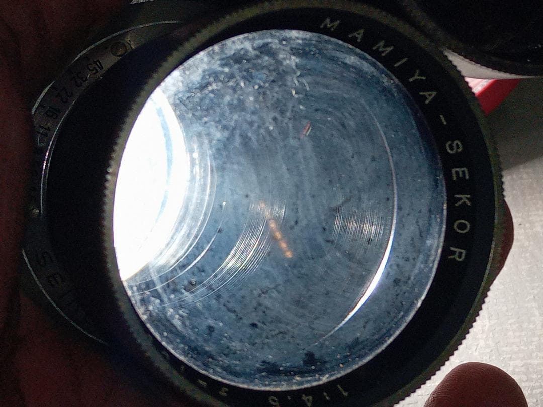 マミヤ C3 プロフェッショナル 二眼レフカメラ F4.5 18cm ビンテージ